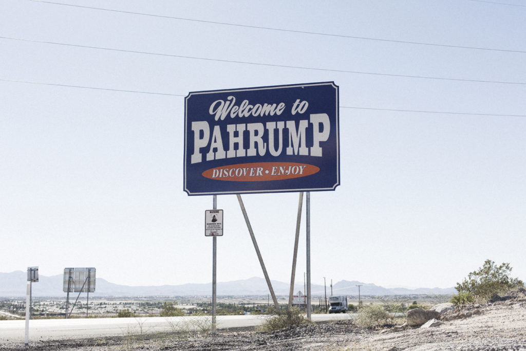 La ville de Pharump, dans le Nevada © Yann Stofer