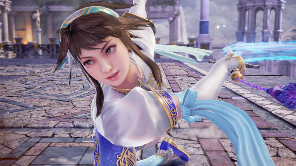 Xianghua dans Soul Calibur VI. Le nouveau défi de Kayane.